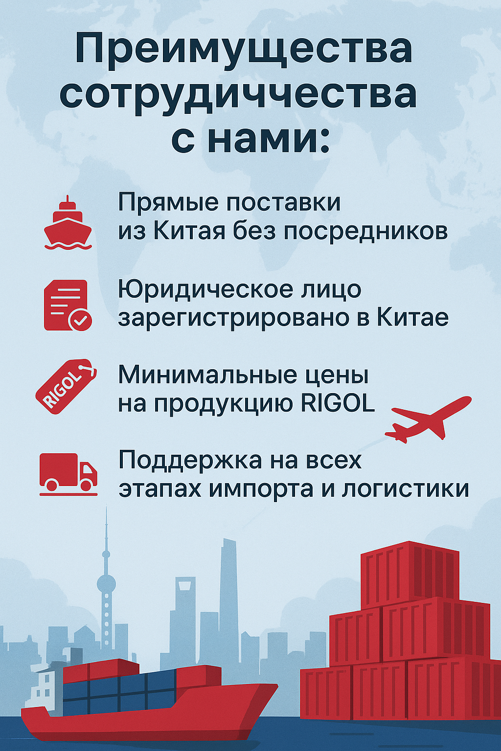 Преимущества покупки напрямую от поставщика