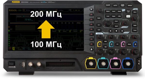 MSO5000-BW1T2 Опция расширения полосы пропускания с 100 МГц до 200 МГц