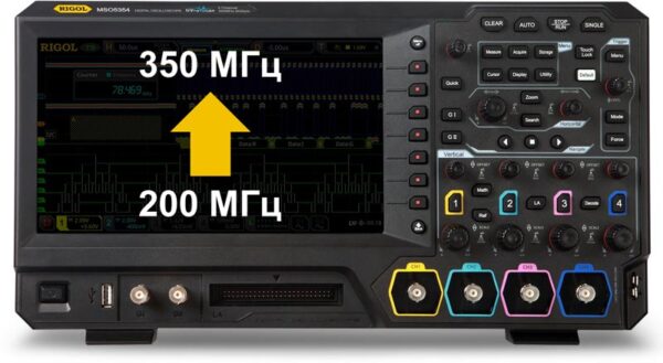 MSO5000-BW2T3 Опция расширения полосы пропускания с 200 МГц до 350 МГц