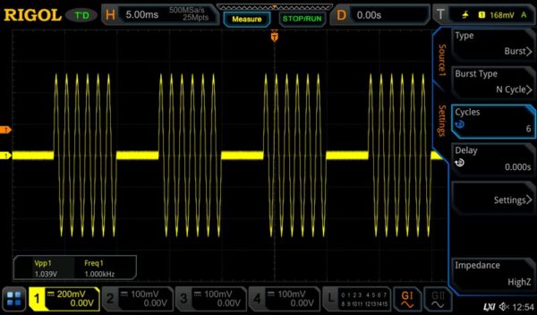 MSO7000-AWG Опция двухканального генератора сигналов