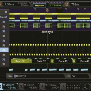 MSO8000-COMP Опция анализа и запуска по шинам RS232/UART