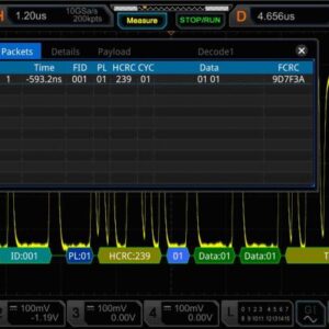 MSO8000-FLEX Опция анализа и запуска по шинам FlexRay