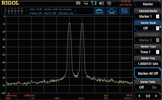 RSA3000-BW1 Опция полосы RBW от 1 Гц до 10 МГц